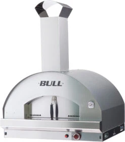 BULL Pizzaofen Gas XL - Built-In Einbauofen 80 X 60 Cm