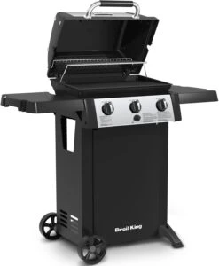 Broil King GEM 310 Gasgrill Inkl. Grillfürst Fettschiene - Modell 2023 -Küchengrill Angebote 21509 Broil King Gem 320 814152 open 1