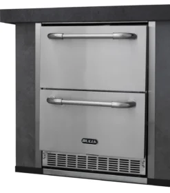 BULL Premium Outdoor Schubladen-Kühlschrank Mit LED Kontrollpanel, IPX4 Spritzwassergeschützt -Küchengrill Angebote 22280 Bull EInbau Schubladen Kuehlschran 8 1613487090