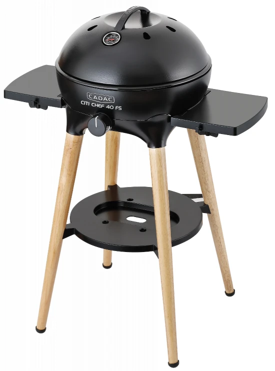 CADAC Gasgrill Citi Chef 40 FS BBQ / Dome Matt Black, 50 Mbar 1 CADAC Gasgrill Citi Chef 40 FS BBQ / Dome Matt Black, 50 Mbar