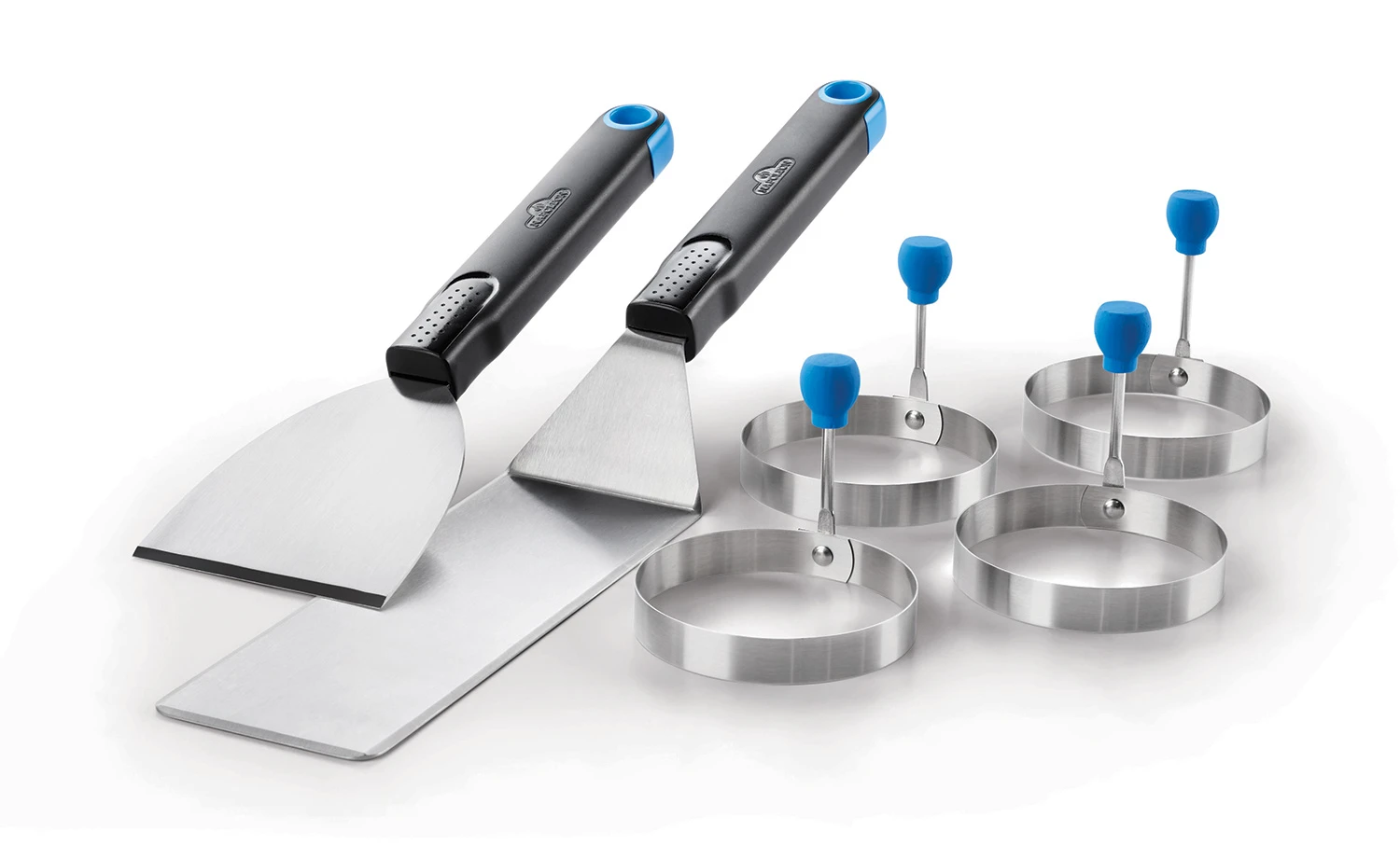 Napoleon Frühstücksset (4 Universalringe, Grillwender, Grillschaber) 1 Napoleon Frühstücksset (4 Universalringe, Grillwender, Grillschaber)