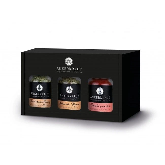 Ankerkraut Set "Kräuter", 3 Gläser 1 Ankerkraut Set "Kräuter", 3 Gläser