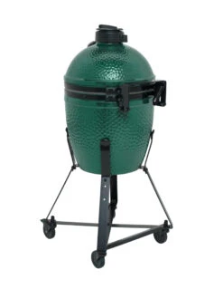 Big Green Egg Small Keramikgrill Starter - Paket -Küchengrill Angebote Big Green Egg Small in Nest seitlich