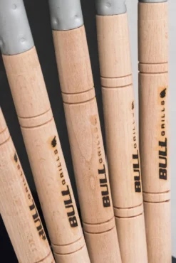 BULL Zubehör-Set Für Pizzaofen Inkl. Ständer -Küchengrill Angebote Bull Zubehoer Pizza Set 66035BU Griff