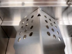 Grillfürst G201E 2-Brenner Gasgrill Portabel V2 - Campinggrill / Balkongrill 50mbar -Küchengrill Angebote Grillfuerst Campinggrill G201E Flammenschutzblech Edelstahl