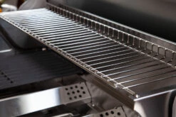 Grillfürst G591G 5-Brenner Einbaugrill - Eintracht Frankfurt Edition - Gusseisenroste -Küchengrill Angebote Grillfuerst G401 Warmhalterost Frankfurt Grill