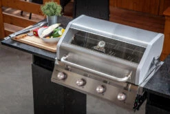 Grillfürst G401E 4-Brenner Einbaugrill Mit Edelstahl Rosten -Küchengrill Angebote Grillfuerst Gasgrill G401E einbau grill
