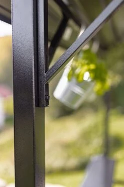 Grillfürst Premium Grillpavillon Aus Stahl Mit Wetterfestem Metalldach Und Ablageflächen -Küchengrill Angebote Grillfuerst Grillpavillon Stahlstrebe