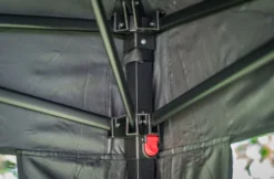 Grillfürst Pop-Up Pavillon / Grillpavillon / Gartenpavillon / Grillzelt 3x3m V3 - Mit Rauchabzug -Küchengrill Angebote Grillfuerst Pavillon Stangen