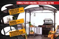 Bestseller -Küchengrill Angebote Grillfuest Grillpavillon Stahl Highlights