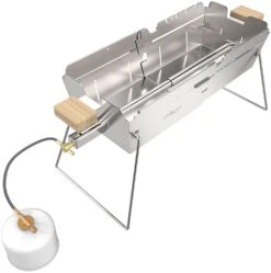 Knister Edelstahl-Gasgrill - Ausziehbarer Kompaktgrill 11 Knister Edelstahl-Gasgrill - Ausziehbarer Kompaktgrill -Küchengrill Angebote Knister Edelstahl Gasgrill Kompaktgrill Brenner