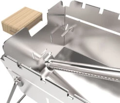 Knister Edelstahl-Gasgrill - Ausziehbarer Kompaktgrill 15 Knister Edelstahl-Gasgrill - Ausziehbarer Kompaktgrill -Küchengrill Angebote Knister Edelstahl Gasgrill Kompaktgrill Montage Brenner