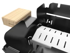 Knister Gasgrill - Ausziehbarer Kompaktgrill -Küchengrill Angebote Knister Gasgrill Flammenschutz montieren