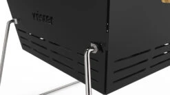 Knister Grill Small - Holzkohle Kompaktgrill -Küchengrill Angebote Knister Small Beine Henkel am Grill