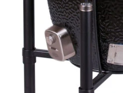 Monolith Grill LeCHEF BBQ GURU - PRO-Serie 2.0 Schwarz - MIT Gestell Und Seitentischen - Inkl. DigiQ Controller Set -Küchengrill Angebote Monolith BBQ Guru Version 2