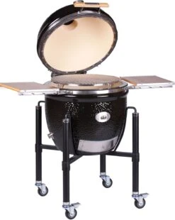 Monolith Grill LeCHEF PRO-Serie 2.0 Schwarz - MIT Gestell Und Seitentischen 9 Monolith Grill LeCHEF PRO-Serie 2.0 Schwarz - MIT Gestell Und Seitentischen -Küchengrill Angebote Monolith Keramik Grill Le Chef PRO Serie 2 0 121030 black 4