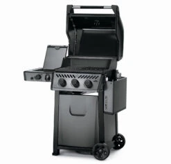 Napoleon Freestyle 365 Gasgrill, Graphit - Mit Sizzle Zone - Modell 2023 - X-DEAL Inkl. Drehspiess -Küchengrill Angebote Napoleon Freestyle 365 Side Sizzle Zone offen