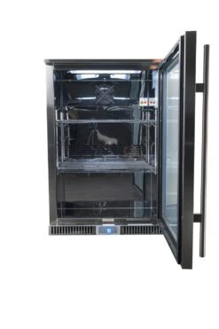 Napoleon Outdoor - Kühlschrank, 135 Liter, Rechtsdrehende Tür Mit Doppelverglasung Und LED Beleuchtung - Wasserdicht Nach IP24 -Küchengrill Angebote Napoleon Kuehlschrank Outdoor Innenraum