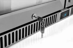 Napoleon Outdoor - Kühlschrank, 210 Liter, 2-türig Mit Doppelverglasung Und LED Beleuchtung - Wasserdicht Nach IP24 -Küchengrill Angebote Napoleon Outdoor Kueche Kuehlschrank 2 tuerig Schloss