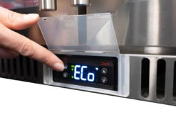 Napoleon Outdoor - Kühlschrank, 210 Liter, 2-türig Mit Doppelverglasung Und LED Beleuchtung - Wasserdicht Nach IP24 -Küchengrill Angebote Napoleon Outdoor Kueche Kuehlschrank Eco Mode