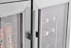 Napoleon Outdoor - Kühlschrank, 210 Liter, 2-türig Mit Doppelverglasung Und LED Beleuchtung - Wasserdicht Nach IP24 -Küchengrill Angebote Napoleon Outdoor Kueche Kuehlschrank Griffe