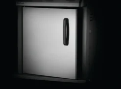 Napoleon Rogue SE 425 Edelstahl Gasgrill Mit Sizzle Zone Und Heckbrenner - Modell 2023 -Küchengrill Angebote Napoleon Rogue SE425 Unterschrank Tueren Edelstahl