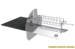 Outdoorchef Dualchef S 425 G Edelstahl Gasgrill Mit Seitenkocher + BLAZING ZONE Infrarotbrenner 25 Outdoorchef Dualchef S 425 G Edelstahl Gasgrill Mit Seitenkocher + BLAZING ZONE Infrarotbrenner -Küchengrill Angebote Outdoorchef Dualchef Heat Diffuser Drehspiess