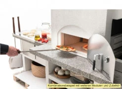 Palazzetti Grillkamin New Zealand 2 Mit Pizzaofen Inkl. Montagematerial -Küchengrill Angebote Palazzetti New Zealand Backofen Detail