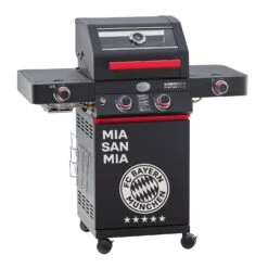Rösle Videro G2-S VARIO+ Schwarz Gasgrill - FC Bayern Edition - Inkl. FC Bayern Abdeckhaube Und Grillbürste