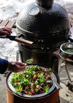 The Bastard Keramikgrill Classic Medium - Complete - Schwarz Glänzend - Modell 2023 -Küchengrill Angebote The Bastard Classic Medium Keramikgrill Deckel