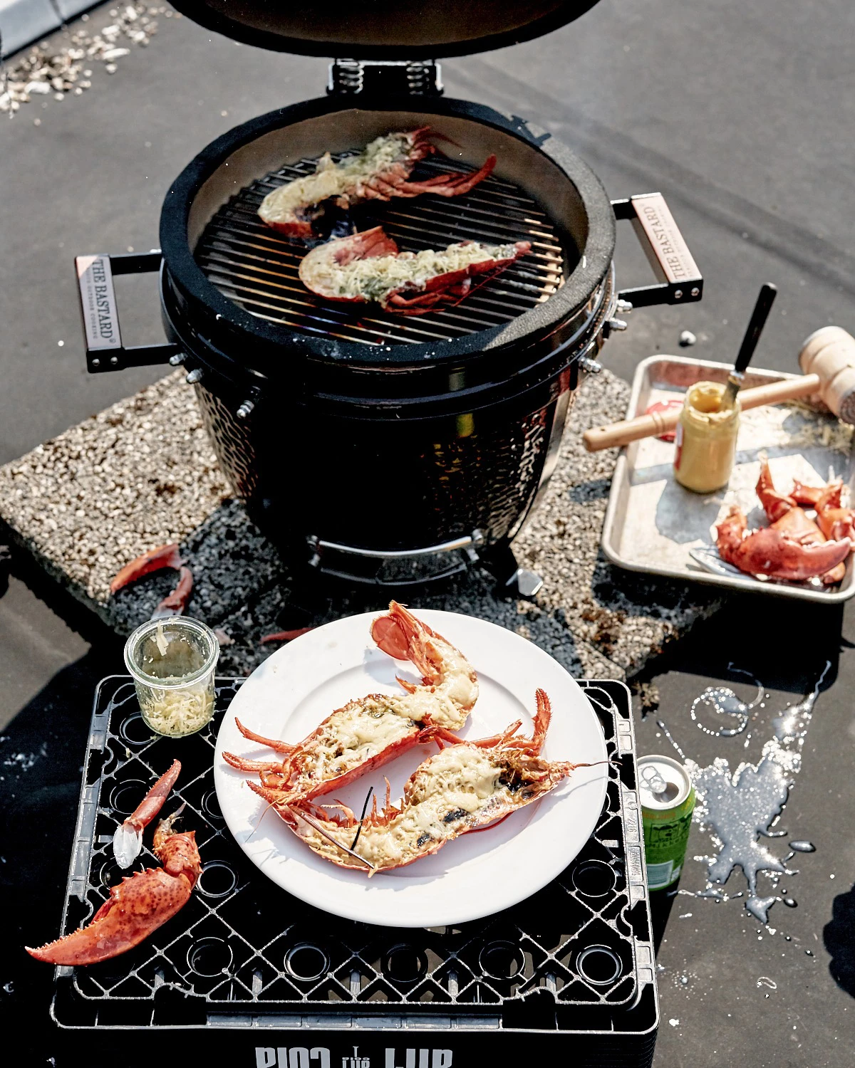 The Bastard Keramikgrill Classic Small - Schwarz Glänzend - Modell 2023 5 The Bastard Keramikgrill Classic Small - Schwarz Glänzend - Modell 2023 – Bild 5