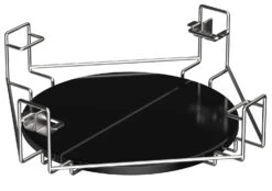 The Bastard Keramikgrill VX Large - Complete - Schwarz Matt - Modell 2023 33 The Bastard Keramikgrill VX Large - Complete - Schwarz Matt - Modell 2023 -Küchengrill Angebote The Bastard Multilevel Cooking System Large Plate Setter