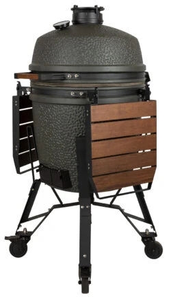 The Bastard Keramikgrill VX Large - Complete - Schwarz Matt - Modell 2023 20 The Bastard Keramikgrill VX Large - Complete - Schwarz Matt - Modell 2023 -Küchengrill Angebote The Bastard VX Keramikgrill Large Komplett Seitenablagen abgeklappt