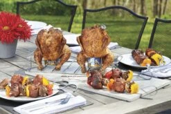 Napoleon Fleisch-Liebhaber Starter Kit -Küchengrill Angebote napoleon haehnchenhalter 90001