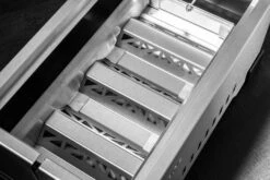 Thüros PRO1 - Modularer Holzkohle Tischgrill Mit Edelstahlrost -Küchengrill Angebote thueros pro1 detail innen 1